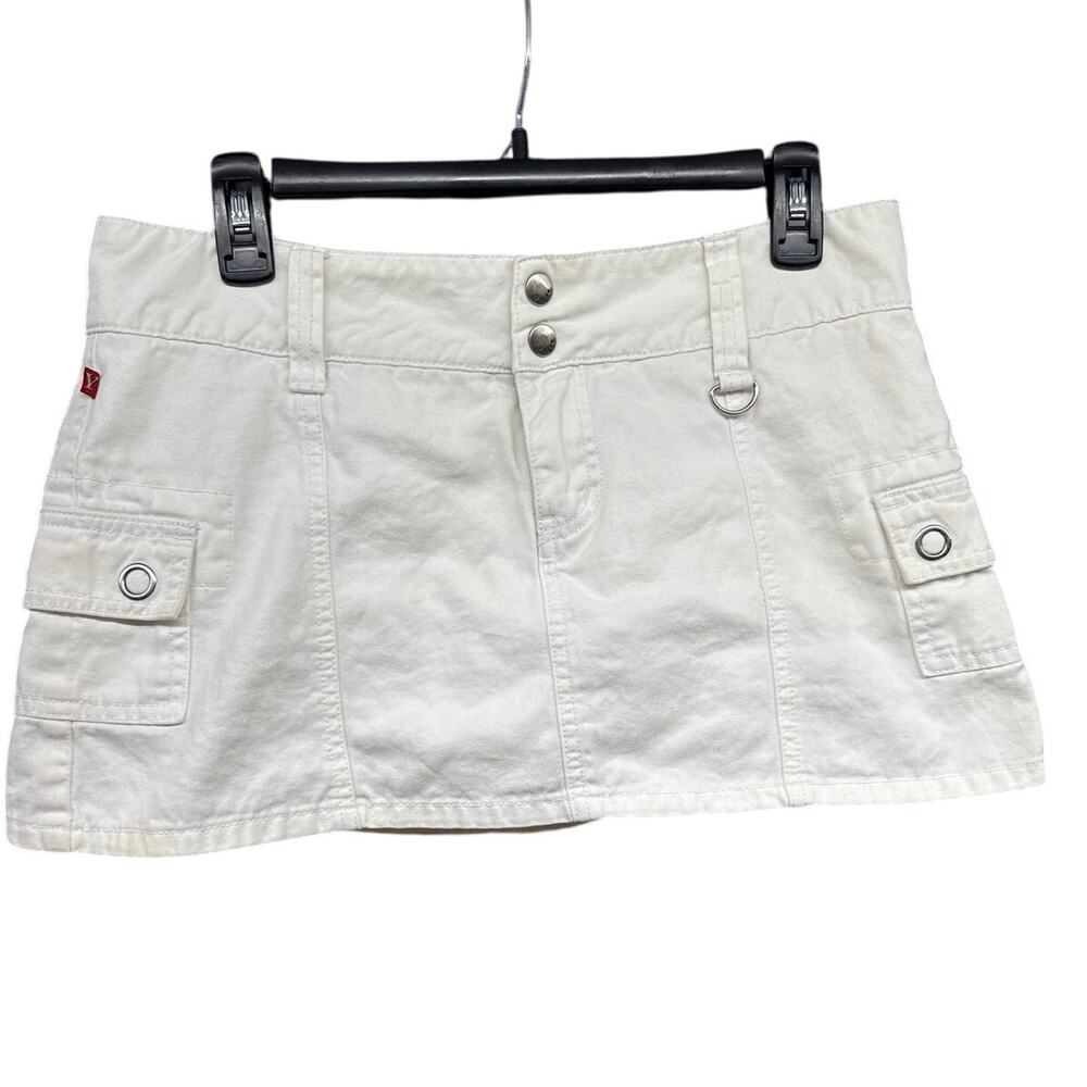 Y2K YMI XS Skort Mini Skirt SATC 90s Sexy Cheetah Girlz Bratz Cargo